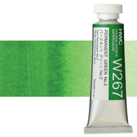 Profesionálne akvarelové farby Holbein Artists 15 ml  | zelené odtiene — obrázok 11