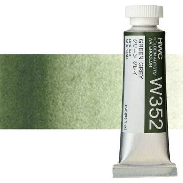 Profesionálne akvarelové farby Holbein Artists 15 ml  | zelené odtiene — obrázok 20