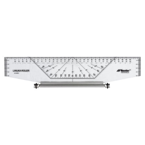 Profesionálne multifunkčné pravítko ROLLER 25 cm - LENIAR