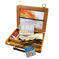 Profesionálny set akvarelových farieb Winsor & Newton Bamboo Box