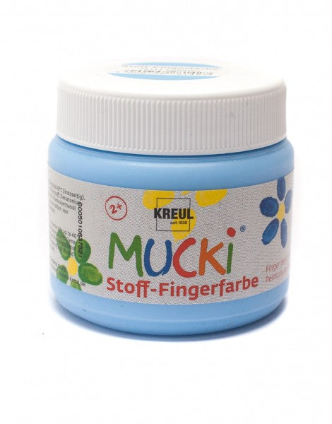 Prstové farby na textil 150 ml MUCKI | rôzne farby — obrázok 1