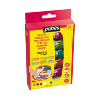 Prstové farby  Pebeo Tactilcolor  6 x 20 ml — obrázok 1