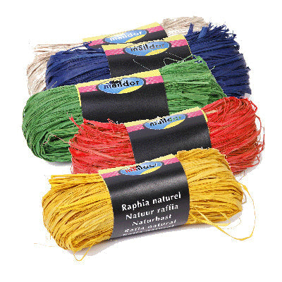 Raffia natural 50gr | rôzne farby — obrázok 2