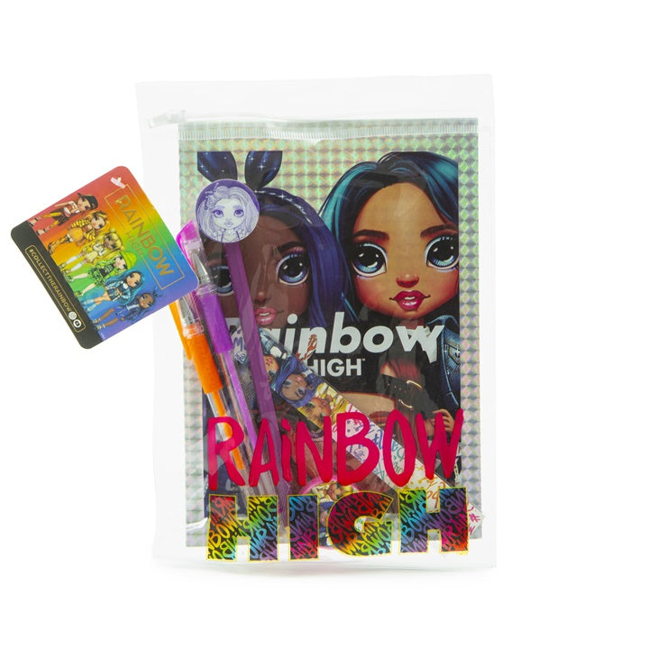 RAINBOW HIGH holografický zápisník s písacími potrebami — obrázok 1