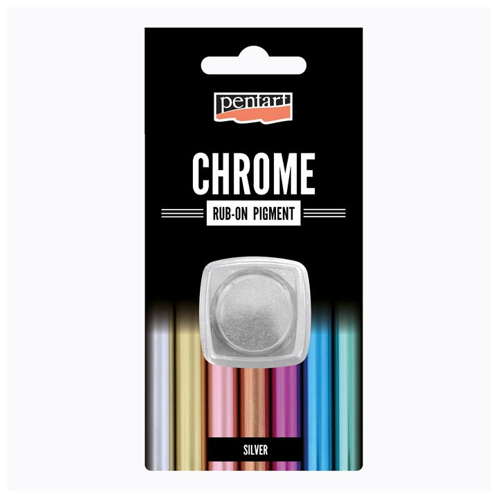 Rub-on chrómový prášok Pentart 0.5 g | rôzne farby — obrázok 1