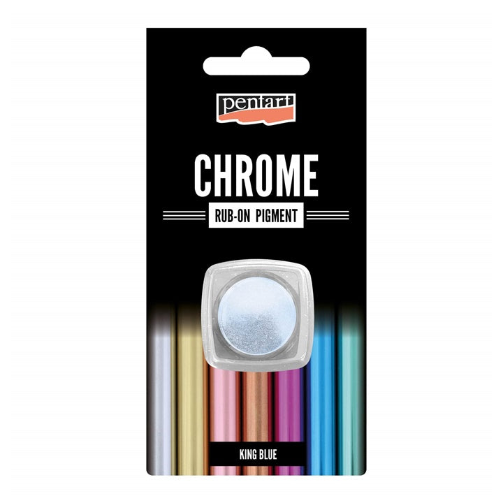 Rub-on chrómový prášok Pentart 0.5 g | rôzne farby — obrázok 5