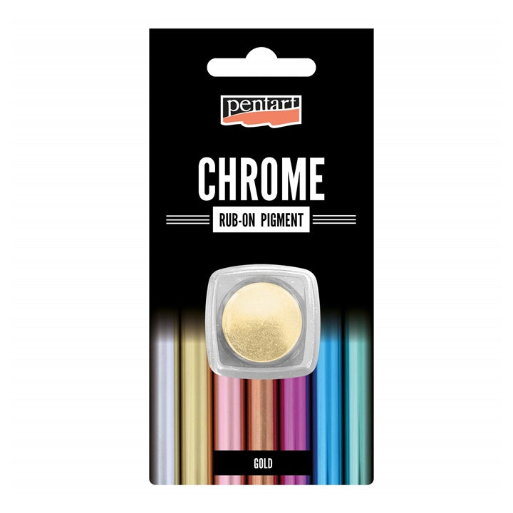 Rub-on chrómový prášok Pentart 0.5 g | rôzne farby — obrázok 8