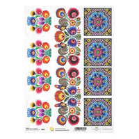 Ryžový papier A4 ITD - Folklór - R847