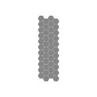 Šablóna Honeycomb 13x40 cm