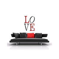 Šablóna XXL LOVE 4-dielna 70x100 cm