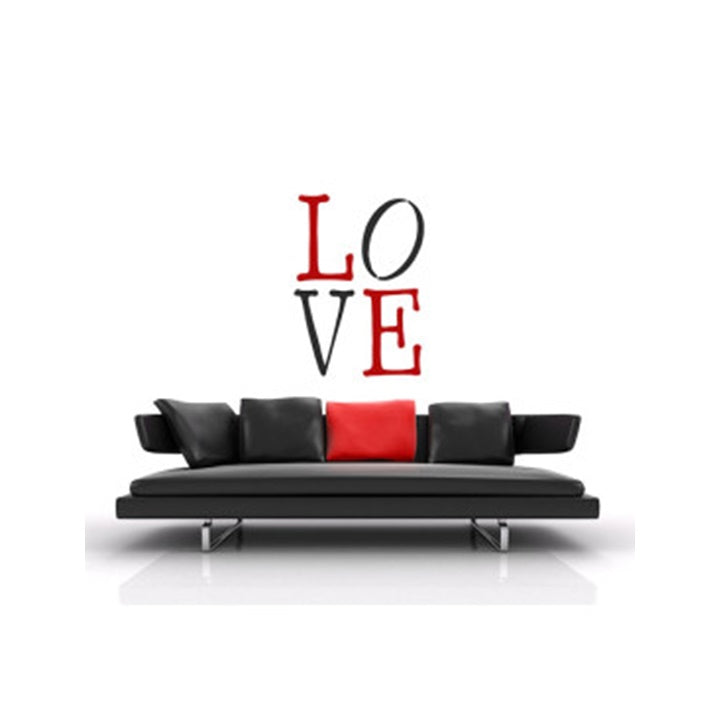 Šablóna XXL LOVE 4-dielna 70x100 cm