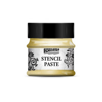 Šablónovacia pasta perleťová 50ml Stencil paste Pentart | rôzne farby — obrázok 2