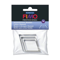 Sada 3 vykrajovačiek FIMO Diamant