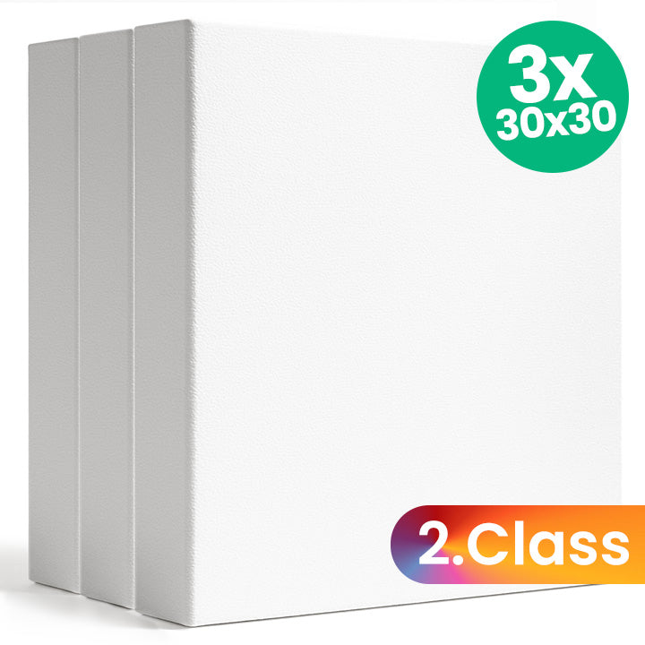 Sada 3D maliarskeho plátna 3 ks - 2. akosť - 30x30 cm — obrázok 7
