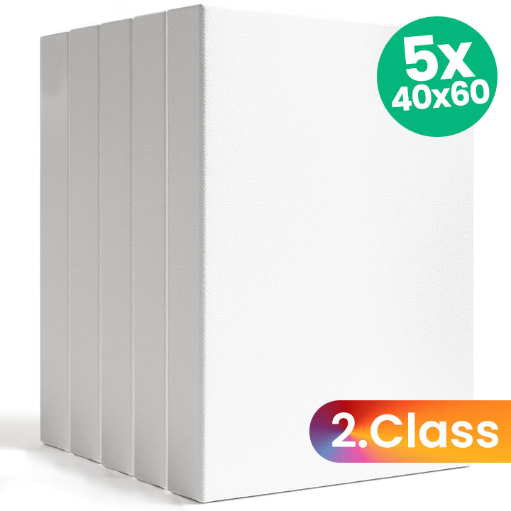 Sada 3D maliarskeho plátna 5 ks - 2. akosť - 40x60 cm — obrázok 1