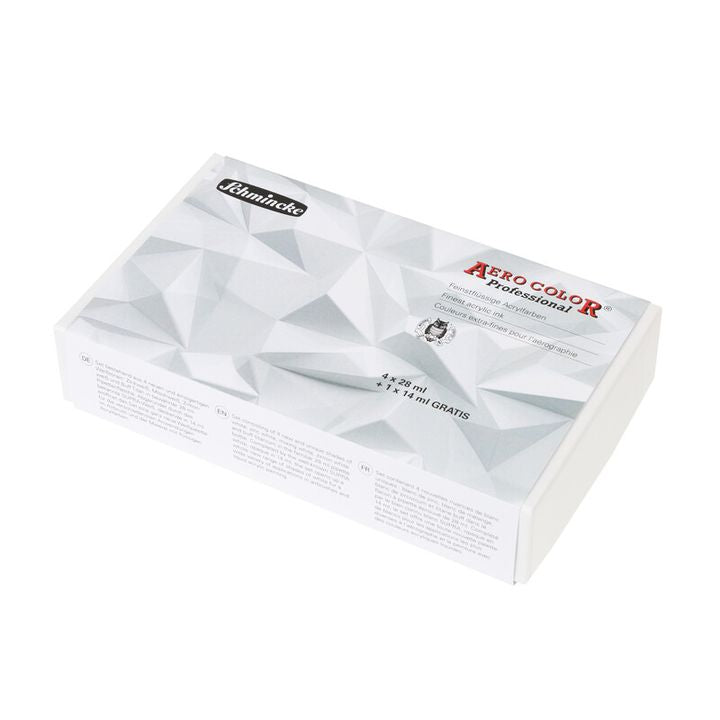 Sada Aero Color White Schmincke 4x28ml a 1x14ml — obrázok 4