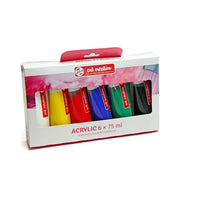 Sada akrylových farieb ArtCreation ESSENTIALS 6 x 75 ml
