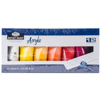 Sada akrylových farieb ARTIST Paint 12 x 75 ml