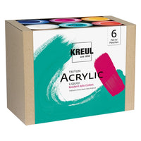 Sada akrylových farieb KREUL Triton Modern Mix Colors 6 x 750 ml — obrázok 1
