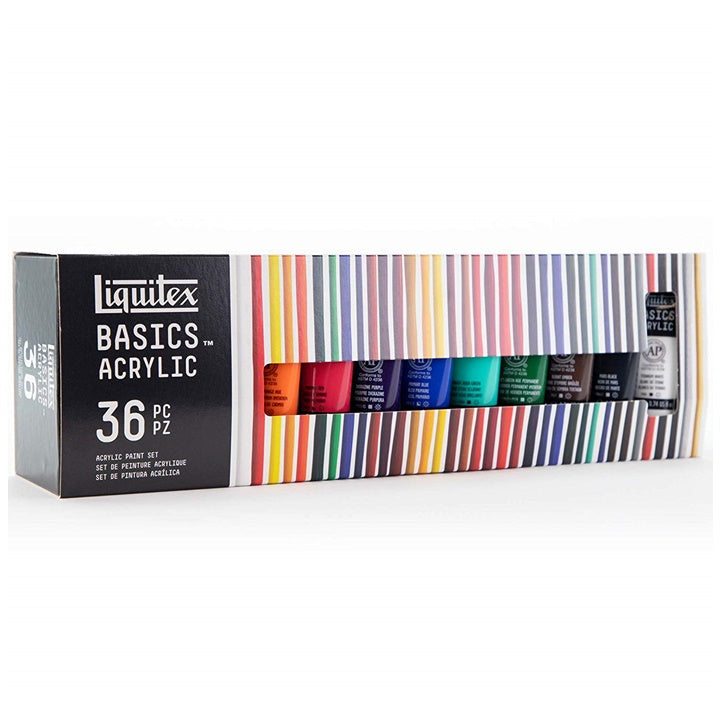 Sada akrylových farieb Liquitex Basics - 36x22 ml