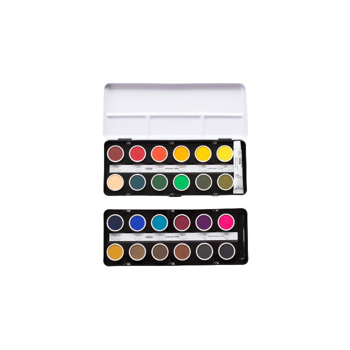 Sada akvarelových farieb Cake Colors Transparent - Holbein | rôzne sady — obrázok 3