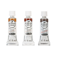 Sada akvarelových farieb Trio Earth HORADAM Naturals 3x5 ml — obrázok 3