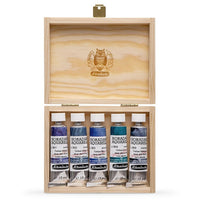 Sada akvarelových farieb v tubách Schmincke Super Granulation 5x15ml