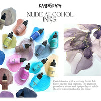 Sada alkoholových atramentov Nude Kamenskaya 16 x 15 ml — obrázok 3