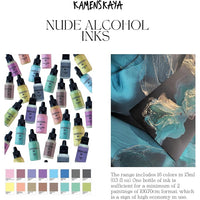 Sada alkoholových atramentov Nude Kamenskaya 16 x 15 ml — obrázok 4