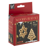 Sada drevených korálikov XMAS — obrázok 1