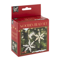 Sada drevených korálikov XMAS STARS — obrázok 2