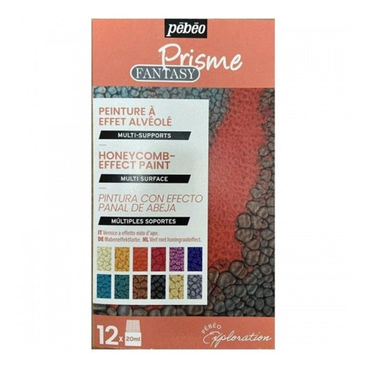Sada efektovej farby Prisme Fantasy Pebeo 12 x 20 ml