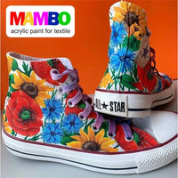 Sada farieb na textil a kožu MAMBO Kompozit 12х20 ml — obrázok 6