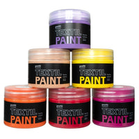 Sada farieb na tmavý textil Profil - SUNSET BOULEVARD 6 x 50 ml