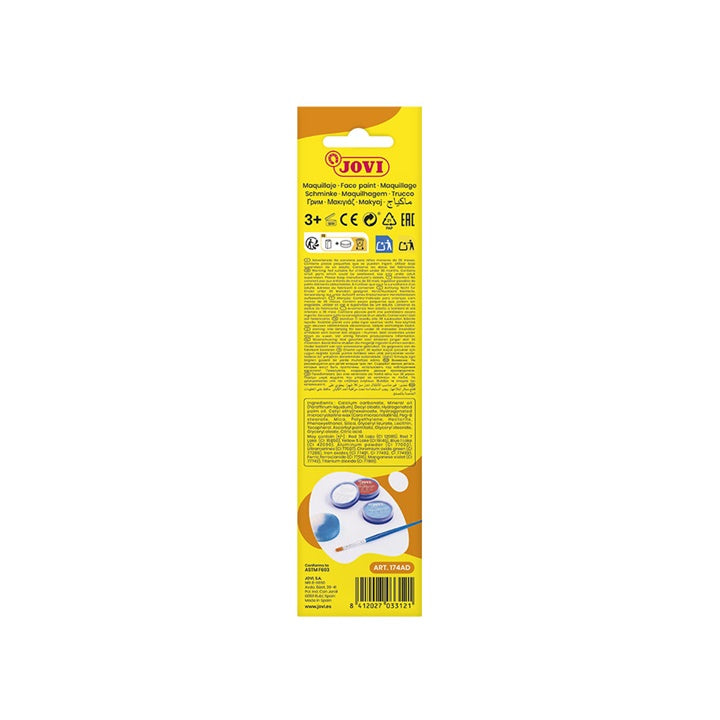 Sada farieb na tvár Adventure s príslušenstvom 3 x 8 ml — obrázok 5