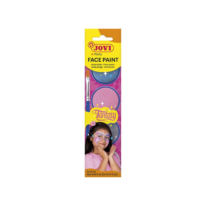Sada farieb na tvár Fantasy s príslušenstvom 3 x 8 ml — obrázok 2