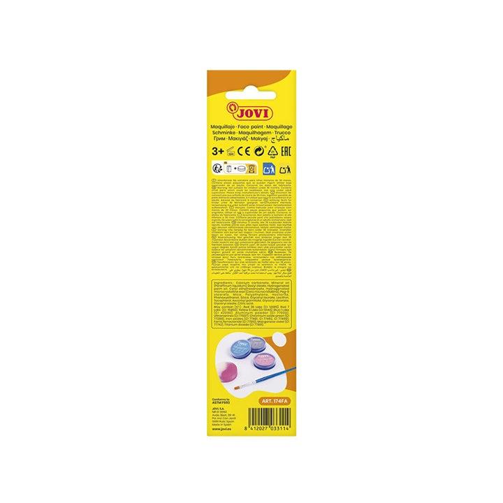 Sada farieb na tvár Fantasy s príslušenstvom 3 x 8 ml — obrázok 3