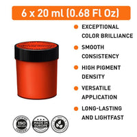 Sada gvašových farieb CLASSIC Kompozit 9x20 ml — obrázok 3