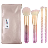 Sada kozmetických štetcov Complete Kit Rose 5ks