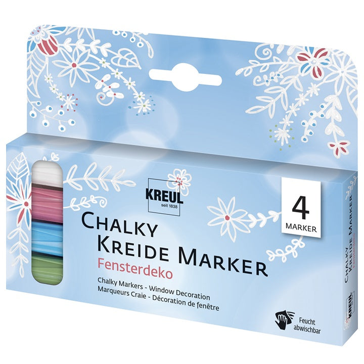Sada kriedových fixiek KREUL frost - 4 ks — obrázok 1