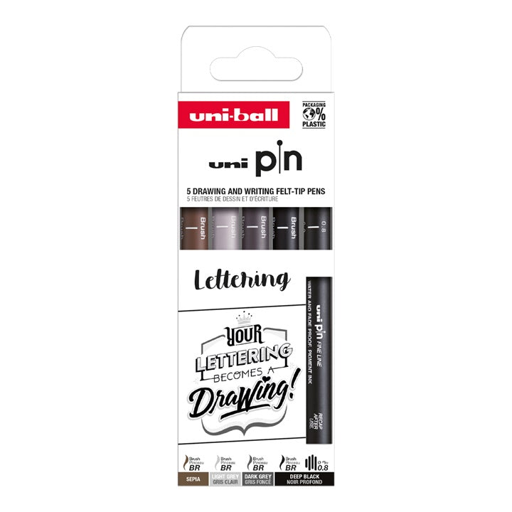 Sada linerov uni-ball PIN 5 ks