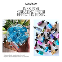 Sada mini Petri Inks Kamenskaya pre živicu 13 x 5 ml — obrázok 2