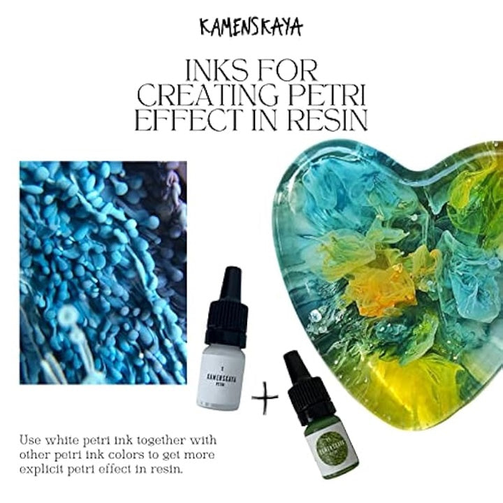 Sada mini Petri Inks Kamenskaya pre živicu 13 x 5 ml — obrázok 4