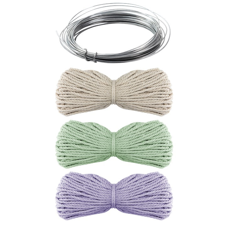 Sada na macramé Dekorácia na fľaše — obrázok 3
