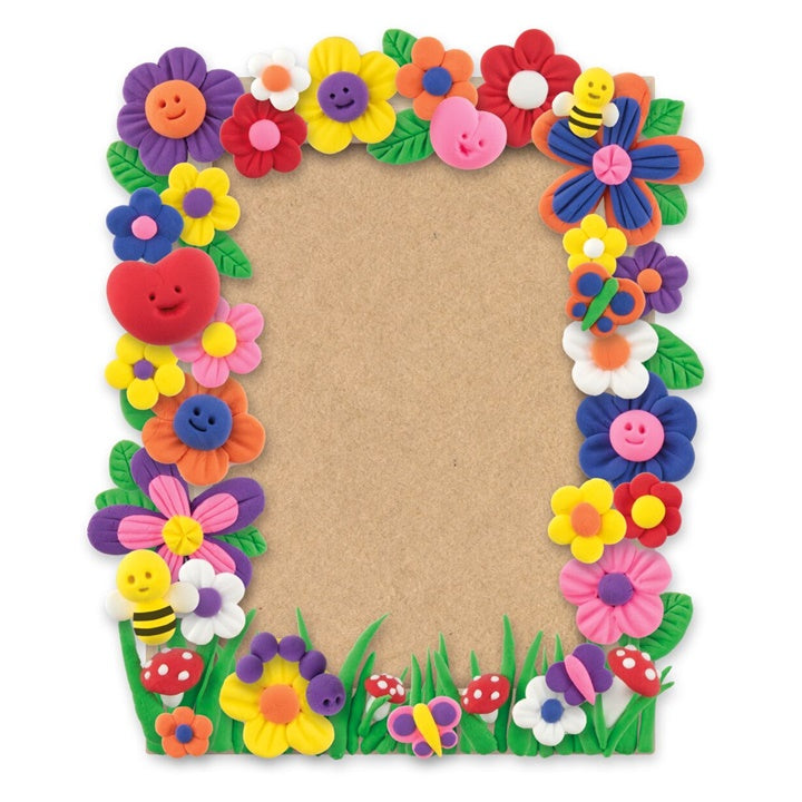 Sada na modelovanie Kvetinový rámček 15.5x20.8 cm — obrázok 3