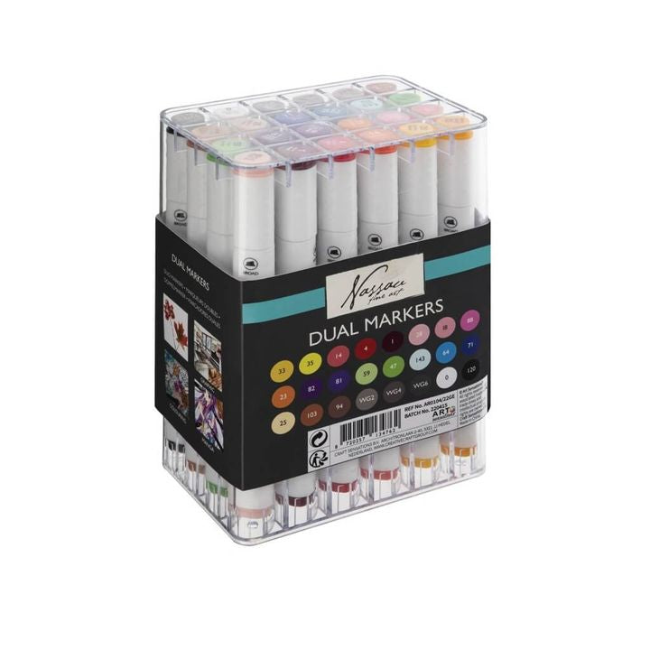 Sada obojstranných popisovačov Nassau Fine Art 24 ks — obrázok 2
