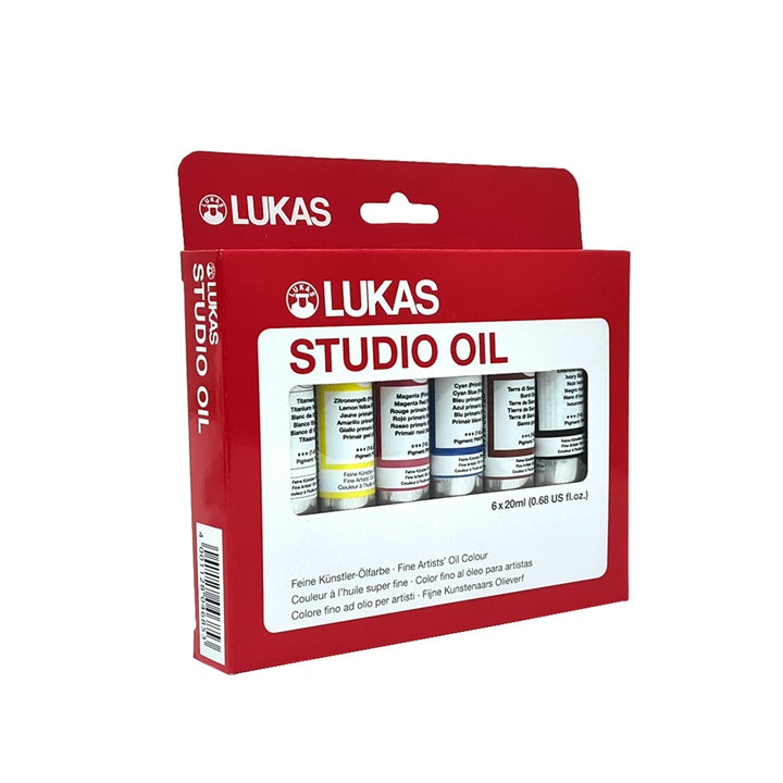 Sada olejových farieb LUKAS Studio / 6x20 ml — obrázok 4