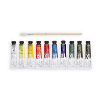Sada olejových farieb Pebeo STUDIO XL 10x20 ml + štetec — obrázok 2
