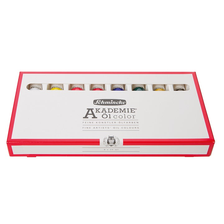 Sada olejových farieb Schmincke AKADEMIE 8 x 20 ml