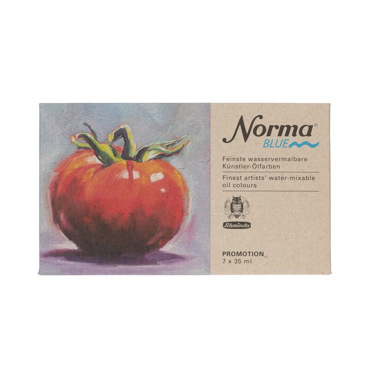 Sada olejových farieb Schmincke Norma Blue 7 x 35 ml — obrázok 4